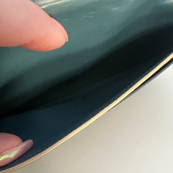 LOUIS VUITTON SUHALI Blue PORTE TRESOR Continental Wallet Pre Loved Condition - Picture 13 of 14